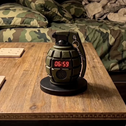 PinBack™ Grenade Alarm Clock